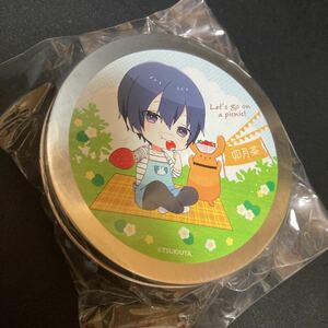 ツキノプロ芸能プロダクション アニカフェ 池袋 月野亭 卯月茶 缶ケース ツキプロ ツキウタ グッズ 小物入れ ケース