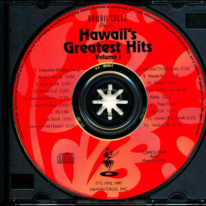 ハワイ・コールズ - Hawaii's Greatest Hits Vol.1 4枚同梱可能 c8B00004T04Qの画像3