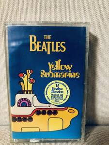 [ new goods unopened prompt decision ] new goods unopened high p sticker attaching! US made? Beatles Yellow Submarine Cassette tape Beatles yellow sub marine 