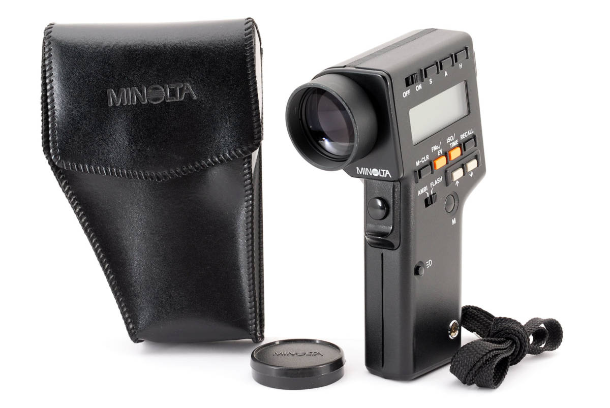 与え MINOLTA ミノルタ SPOT METER F 露出計 カメラ agapeeurope.org