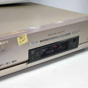 ★☆SONY 高画質DV/ミニDV/S-VHS・整備済保証付WV-DR7中古動作品 i0141 HST-1の画像8