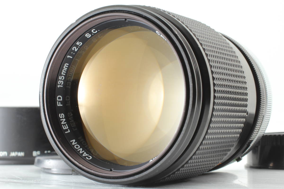 美品】Canon FD 135mm f2.5 s.c. sc MF Telephoto Portrait Lens ...
