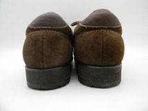 ■*□【 Hush Puppies ハッシュパピー 】◆茶色 ウォーキングシューズ（２３ｃｍ位）スエード レザースニーカー_画像3