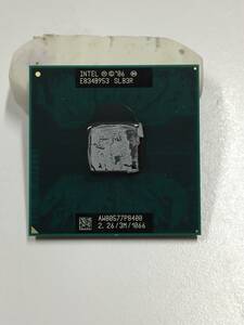 B2116)Intel Core2Duo P8400 2.26GHz SLB3R 中古動作品