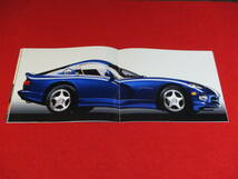 ◎　CHRYSLER　DODGE　VIPER GTS　1996　平成8　大判　カタログ　◎_画像2