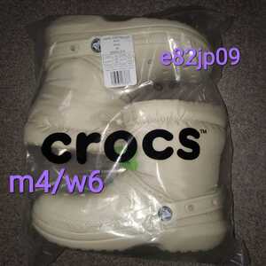 クロックス crocs 【メンズ レディース ブーツ】 Classic Lined Neo Puff Boot/クラシック ラインド ネオパフ ブーツ/ボーン