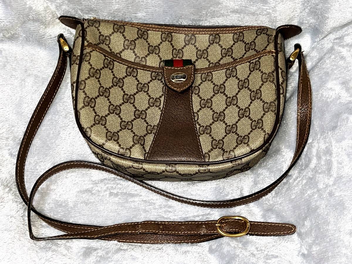 ヤフオク! -「オールドグッチショルダーバッグ」の落札相場・落札価格