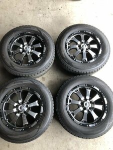 DUNLOP 【265/60R18 】★パリ山 4本セット 　★ 条件付き送料無料 №1134