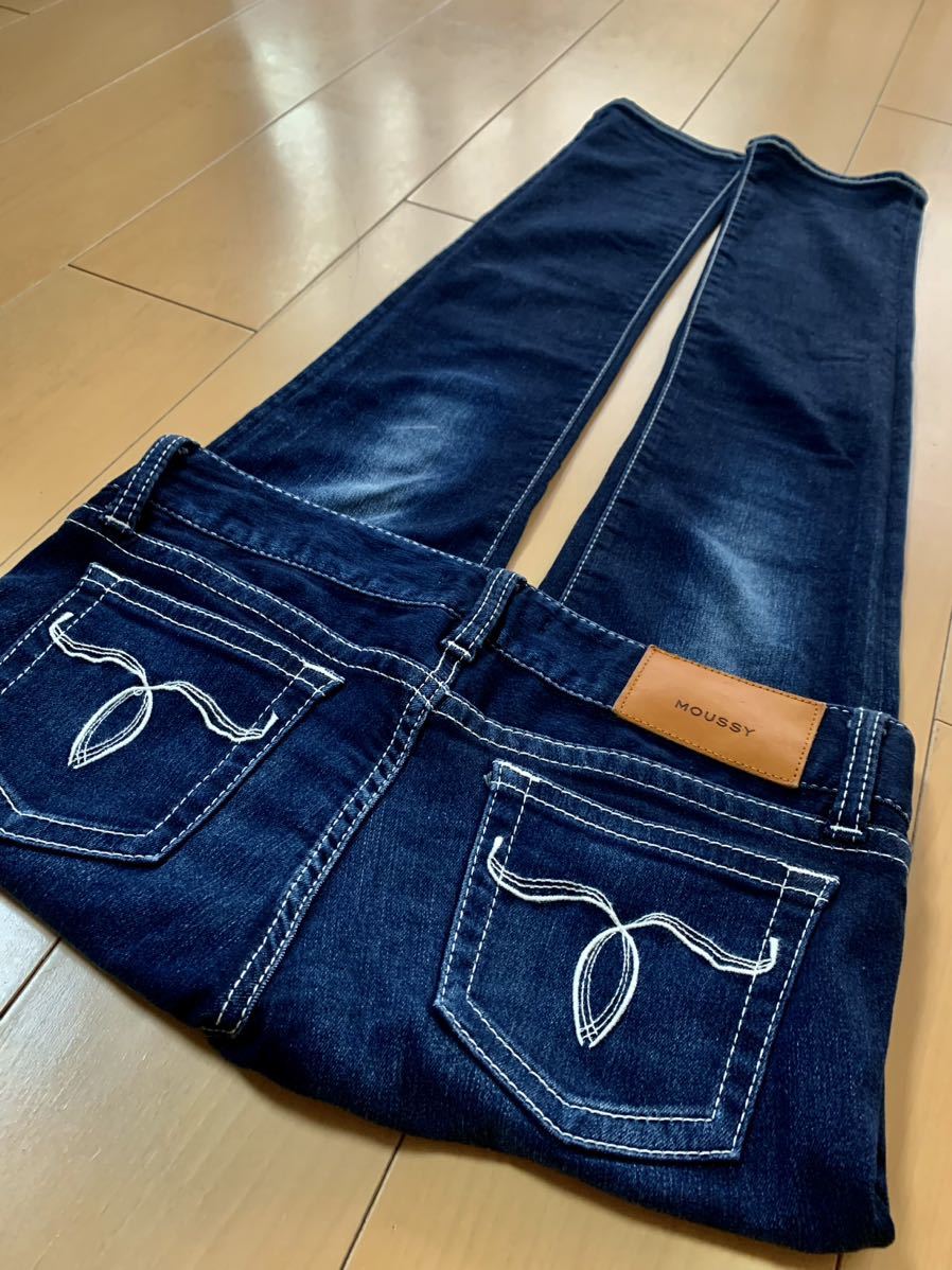 ヤフオク! -「moussy パウダーデニム」の落札相場・落札価格