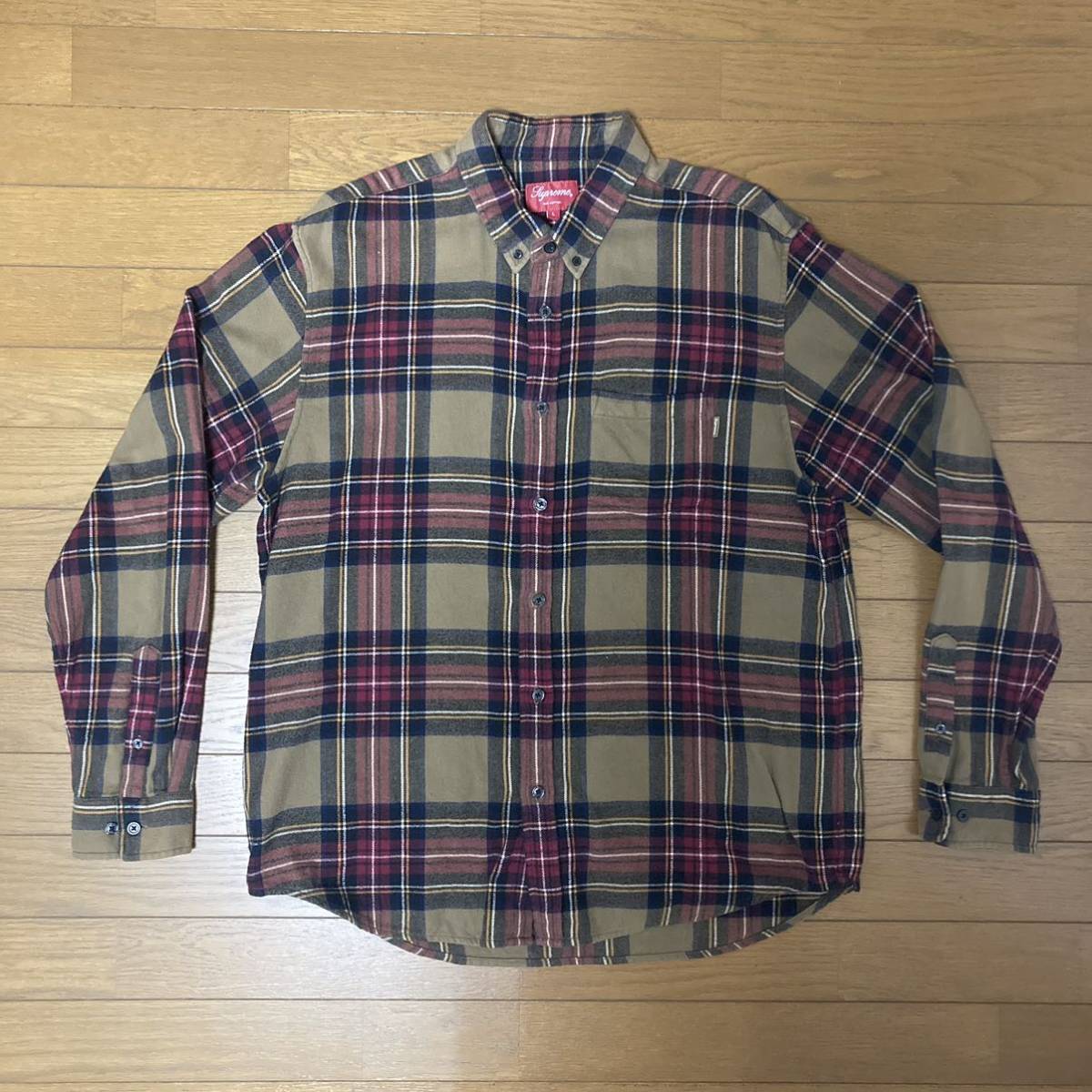 ヤフオク! -supreme ネルシャツの中古品・新品・未使用品一覧