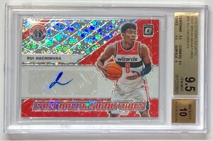 【状態完璧!BGS9.5Auto10】八村塁直筆ルーキーサイン 2019-20 Donruss Optic Fast Break Signatures Prizm Ref RC Auto