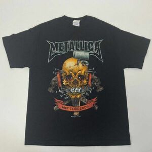 ヴィンテージ　バンドTシャツ　デットストック『Metallica /メタリカ Club 2004　Lサイズ』