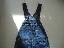 Lee Overalls 91-SB（1970s）リー　デニム　オーバーオール　Made in U.S.A　ジェルトデニム　＠36×29　インディゴ　ヴィンテージ　美USED_画像4