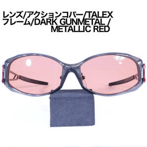 程度良好美品 Zeque by ZEAL OPTICS (ゼクー バイ ジールオプティクス) ヴァンクガガ TALEX 偏光グラス 偏光サングラスの画像3