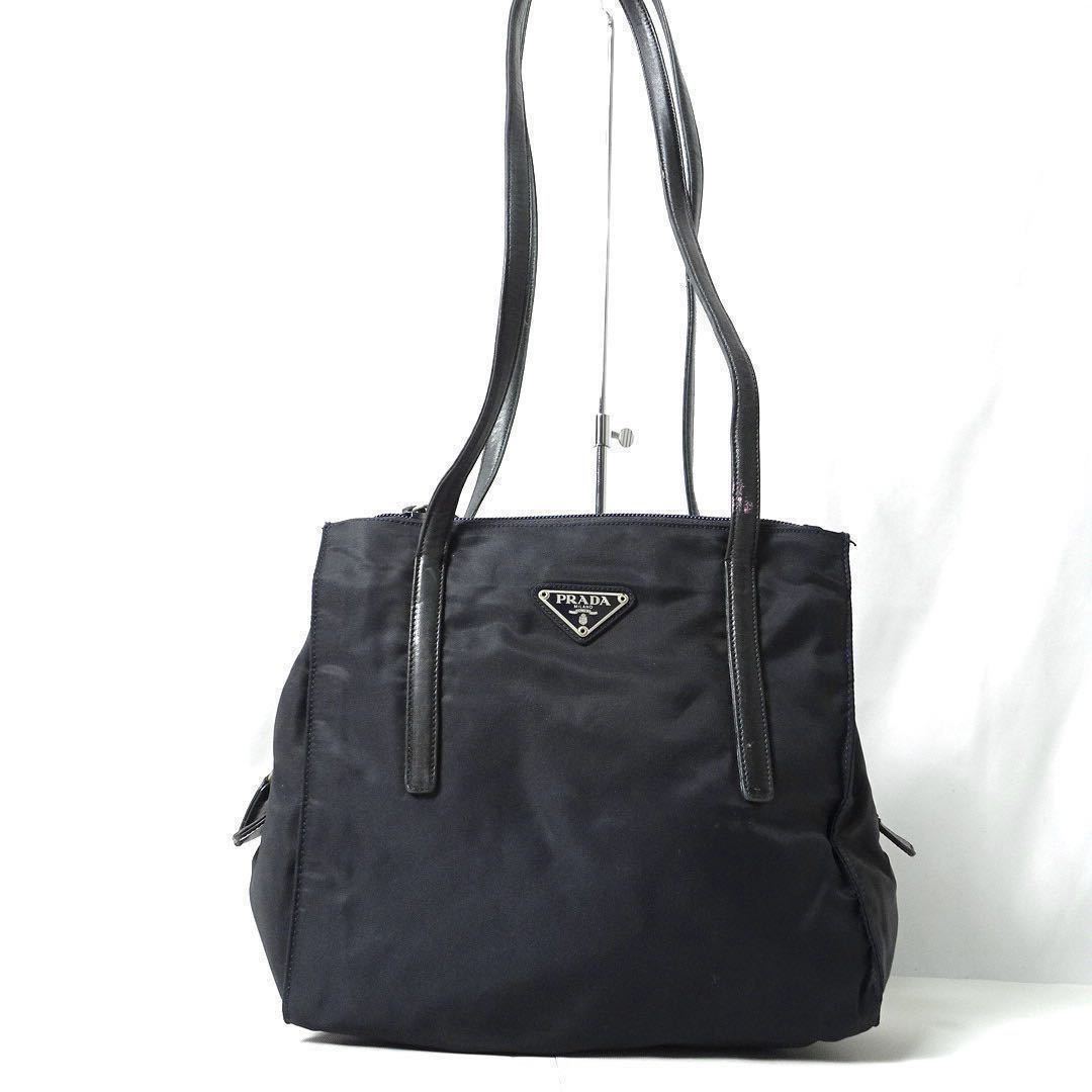 ヤフオク! -「prada プラダ トートバッグ (ネイビー)」の落札相場 ...