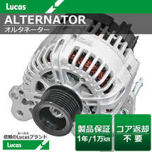 VW フォルクスワーゲン BORA(ボーラ) 1J 1JAZJ , 1JBDEF【Lucas ルーカス】オルタネーター 036-903-024H_画像1