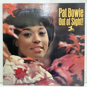 ●即決LP Pat Bowie / Out Of Sight jv3843 米オリジナル、紺右Trident Mono Vangelder刻印 パット・ボウイ 