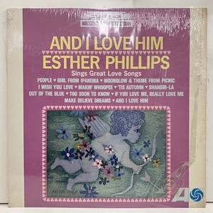 ●即決VOCAL LP Esther Phillips / And I Love Him jv3847 米盤、w付赤緑 エスター・フィリップス