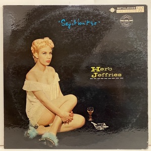 ●即決VOCAL LP Herb Jeffries / Say It Isn't So jv3869 米オリジナル、プロモ/エンブレム Dg Pat刻印 ハーブ・ジェフリーズ 