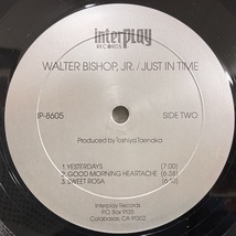 ●即決LP Walter Bishop Jr / Just in Time j35528 米オリジナル ウォルター・ビショップ _画像2