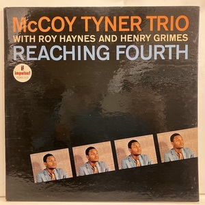 ●即決LP McCoy Tyner / Reaching Fourth jj35577 米オリジナ マッコイ・タイナー 艶オレンジAbc Paramount 「LW Vangelder Stereo」刻 