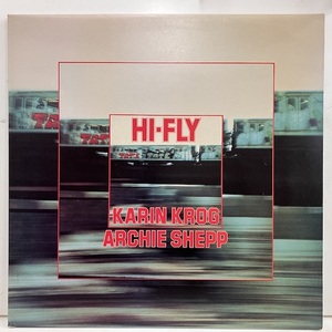 ●即決VOCAL LP Karin Krog / Hi Fly jv3918 英オリジナル カーリン・クロッグ