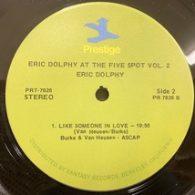 ●即決LP Eric Dolphy / at the Five Spot vol2 j35595 米盤、草Vangelder エリック・ドルフィー_画像2