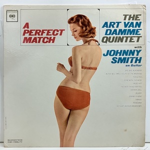 ●即決LP Art Van Damme Johnny Smith / A Perfect Match cl2013 j35672 米オリジナル、2eye Mono アート・ヴァン・ダム 