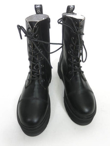 ALGONQUINS Spade embroidery boots / L size black Algonquins [B52062]