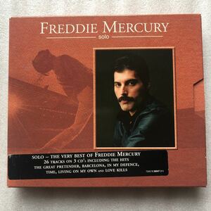 【ロック特集】フレディーマーキュリー FREDDIE MERCURY SOLO 限定BOX仕様輸入盤3枚組 CD クイーン 他多数出品中