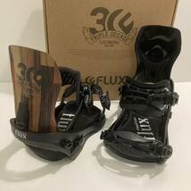 22-23 正規 新品 限定品 FLUX フラックス ビンディング CV LTD S TEAM スノーボード SNOWBOARD BINDING シーブイ リミテッド チーム 木目_画像1