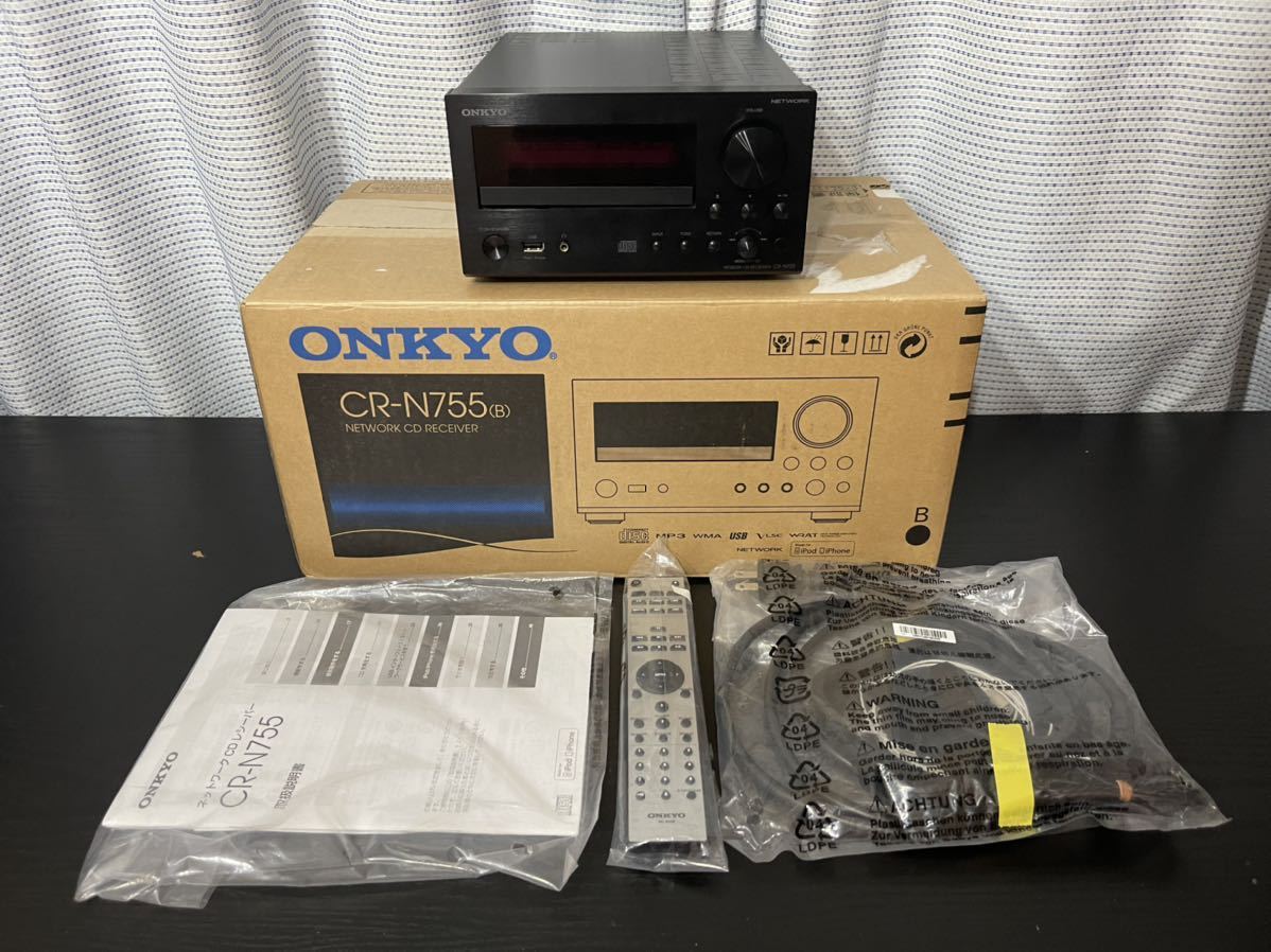 ONKYO ネットワークCDレシーバー CR-N755(B) ぴったり製品 steelpier.com