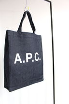 アーペーセー　LOU Mini　定番ロゴデニムトートバッグ　A.P.C_画像3