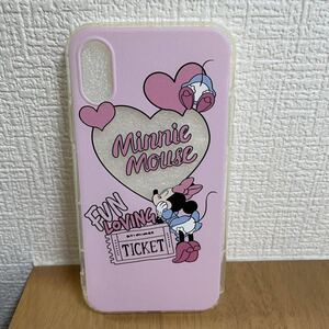 iPhoneケース X ミニーちゃん スマホケース ソフトケース D ディズニー