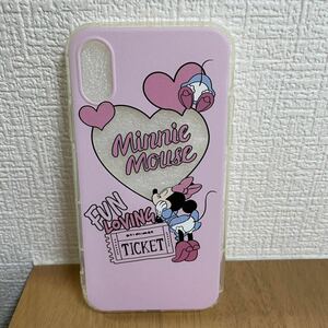 iPhoneケース XR ミニーちゃん スマホケース ソフトケース D