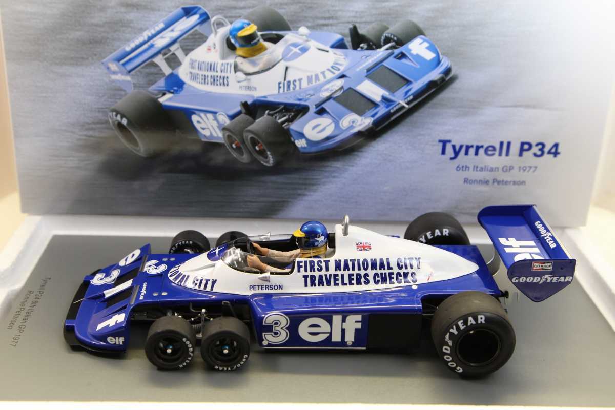 TSM 1/18 ティレル tyrrell P34 デバイエ モナコGP