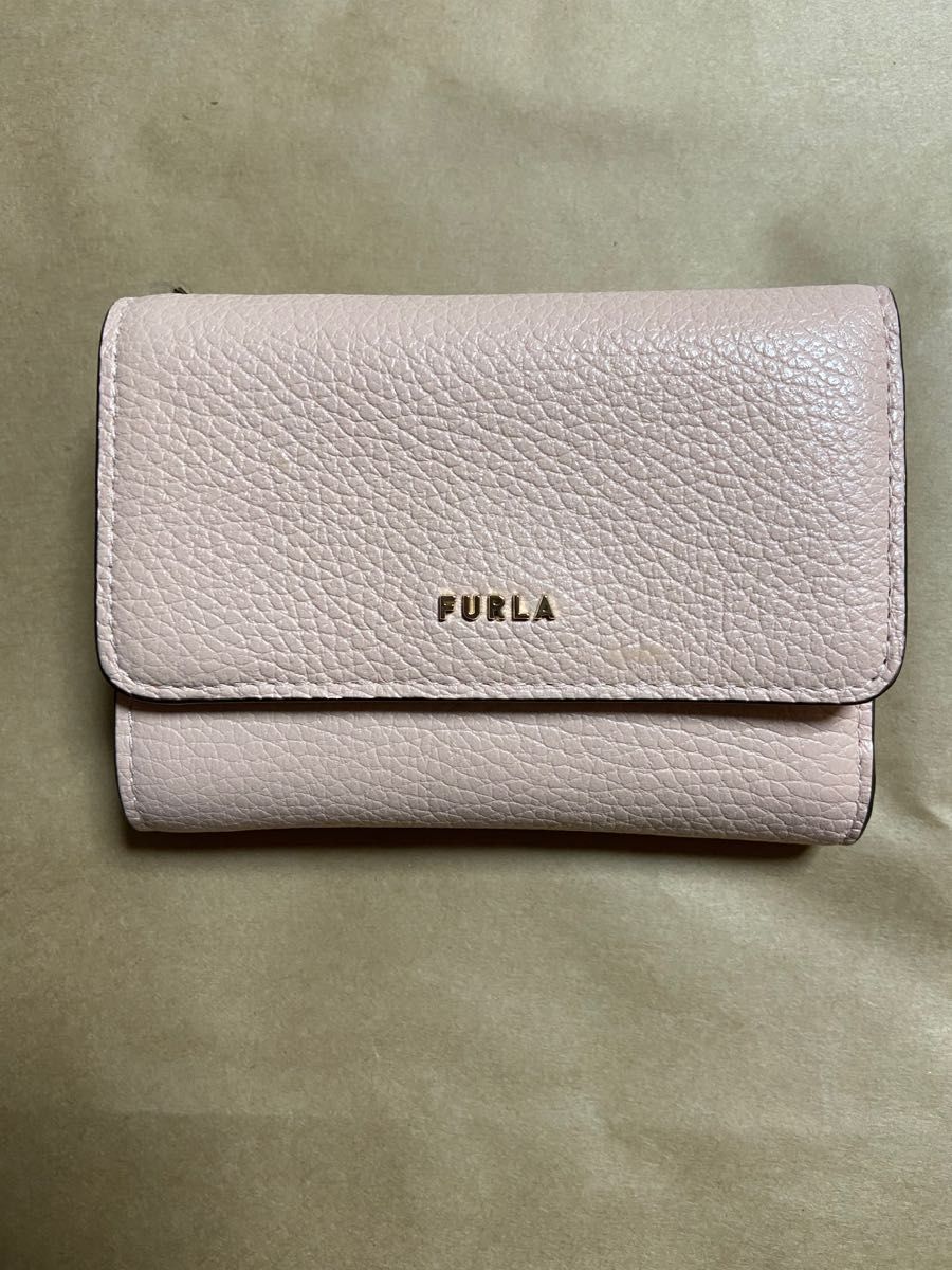 FURLA BABYLON 三つ折り財布 レッド系 ボルドー エンジ 大特価販売中