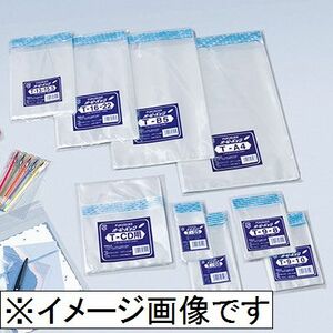 *メール便180円　*テープ付き　ラッピング袋　OPP袋T-08　（80×120） 100枚　クリスタルパック同等品　オーピーパック