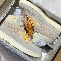 送料無料 25 cm UNION Nike Air Jordan 2 Rattan ユニオン ナイキ エアジョーダン ラタン サイズ センチ_画像3