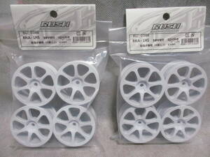 未使用未開封品 RUSH RU-0388 RHA-LHS seven spoke ホイール 2セット