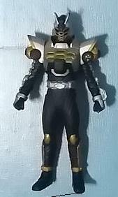 仮面ライダーカブト マスクドフォーム ザビー　ソフビ ポピー 