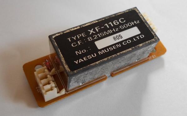 ☆決算特価商品☆ YAESU XF-116C FT-920用 八重洲 CWフィルター 500Hz