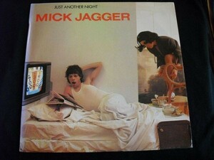 盤NM/美品■MICK JAGGER / Just Another Night 12'EP US盤■ミック ジャガー,Rolling Stones, Bill Laswell,Sly Dunbar,Jeff Beck, 参加