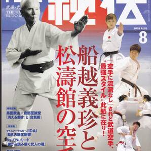 月刊秘伝2018年8月号(武道,武術,船越義珍,中達也技法研究,当破(アティファ),八光流柔術,呼吸法,呉連枝,六合大槍,八極拳の勁,薬丸自顕流,他)