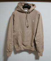 URBAN OUTFITTERS 別注カラー【新品】サイズ:US S JPN L Champion UO Exclusive Reverse Weave Hoodie 12oz リバースウィーブパーカ TAUPE3_画像3