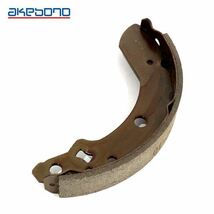 【送料無料】 曙 AKEBONO ブレーキシュー ハーフタイプ NN5542H スバル R2 RC1 ドラムブレーキシュー 曙ブレーキ工業 ハーフキット_画像2