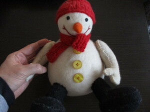 [DOUBLEDAY double tei]EV Snowman Doll