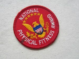 National Physical Fitness Award シンガポール 体力テスト ワッペン/パッチ 刺繍 USA アメリカ カスタム 古着 430