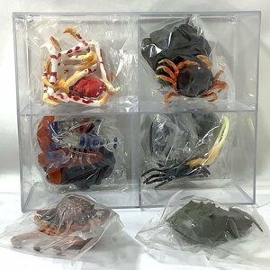 内袋未開封 フルコンプ 地球生命紀行 蟹 海老。 フィギュアコレクション エポック社