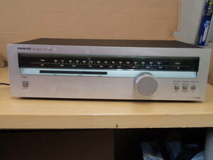 ONKYO FM/AM stereo tuner T-7700 Junk 